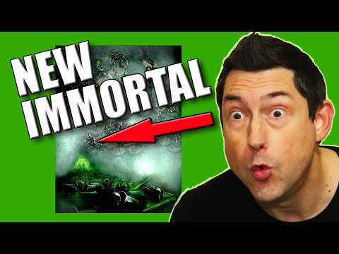 New Necron Model Spotted - Skorpekh Necron Immortals?