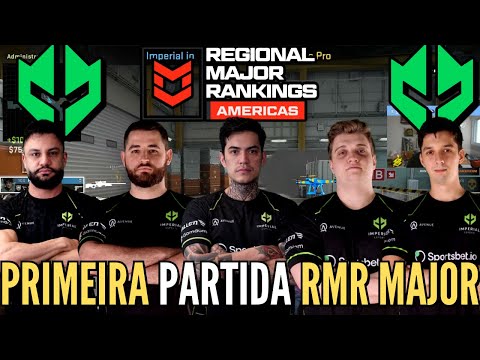 PRIMEIRA PARTIDA DO DIA!! IMPERIAL VS TOTALE PRO - PGL Major Antwerp 2022 Americas RMR SA | GAULES
