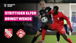 TSV Havelse - Würzburger Kickers, Highlights mit Livekommentar | 3. Liga | MAGEN