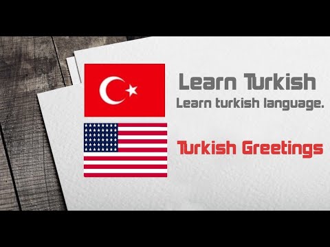 Turkish Greetings And Responses (Learn Turkish with Onur)