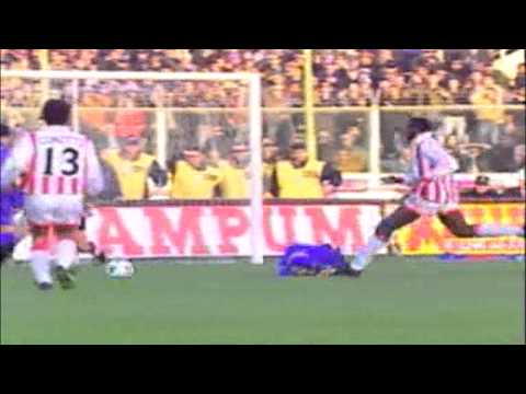 Serie A 2000-2001, day 07 Fiorentina - Vicenza 3-2 (2 Nuno Gomes, Toni, Comotto, Adani)