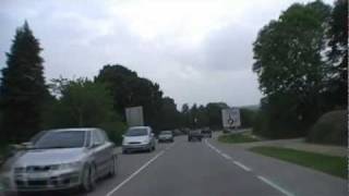 preview picture of video 'Driving Along The D44 From Fouesnant To La Forêt Fouesnant, Finistère, Brittany, France'