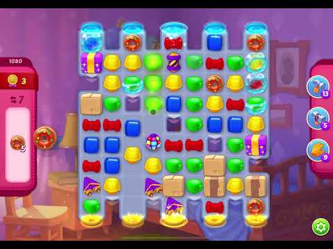 HomeScapes Level 1080 no boosters (13 moves)