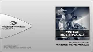 Video thumbnail for Resonance Sound - Vintage Movie Vocals by ResonanceSoundCom