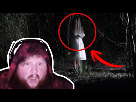 Caseoh Reacts To Scary Things Caught On Camera In The Woods