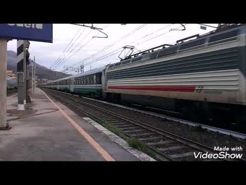 Arrivo e partenza dell' EXP 15020 Reggio Calabria Lourdes!