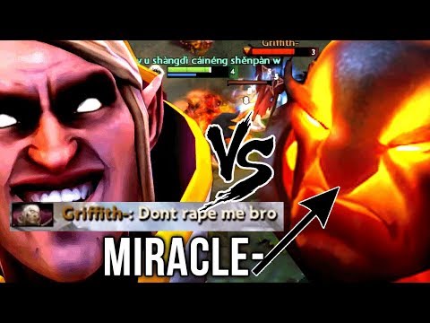 Don't Pick Invoker Mid vs Best Player in the World - Miracle- Ember Spirit vs Invoker Dota 2
