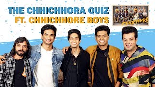 The Chichora Quiz Ft. Sushant, Varun, Naveen, Tushar & Saharsh | Chhichhore video