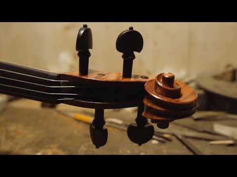 Italian violin making Cremona school Matteo Mazzotti in Piacenza
