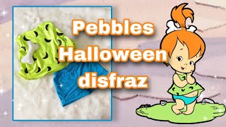 DIY Pebbles Flintstones Disfraz para Halloween
