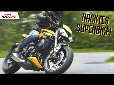 Auf Anhieb zum Sieg? Test Triumph Street Triple RS im Sport Naked Bike Vergleich 2023