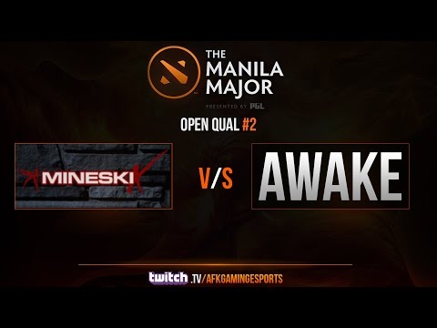 Manila Major SEA Open Qual #2 - Mineski X vs Awake