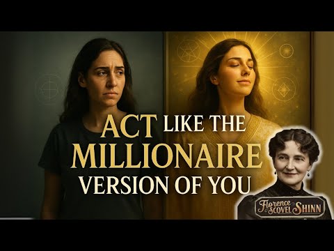 "How to ACT Like a Millionaire BEFORE the Money | Florence Scovel Shinn’s Rare Teachings"