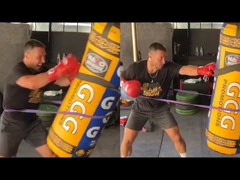 GENNADIY GOLOVKIN TEACHES NHL STAR ILYA KOVALCHUK HOW TO FIGHT USING PROPER TECHNIQUE & SKILLS