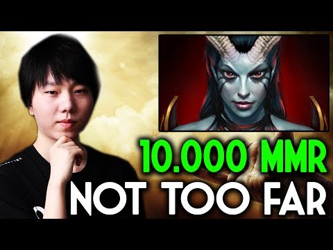 10k MMR Not Too Far ► Paparazi [9861 MMR]  Plays Queen of Pain 7.06 Dota 2
