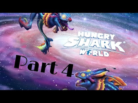 Cosmic Alan + Meltdown Shark Unlocked:Hungry Shark world-Episode 4