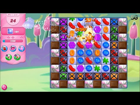 Candy Crush Saga Level 619 (2021 Version)