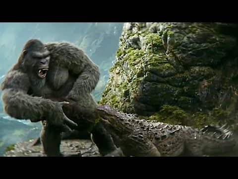 Doug steals Kong’s meal (no background music) - Godzilla X Kong: The New Empire