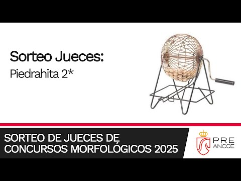 Sorteo de Jueces para el concurso de PIEDRAHITA