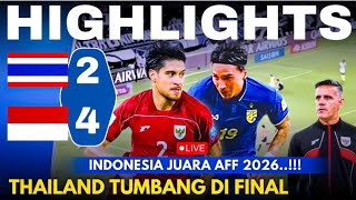 Download lagu 🔴HIGHLIGHTS! INDONESIA VS THAILAND (4-3) FINAL AFF CUP 2026 LAST NIGHT [SIMULATION ONLY] mp3