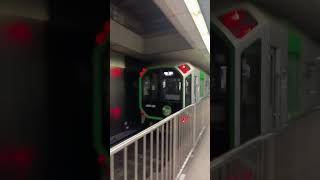 大阪メトロ中央線400系40608F夢洲行き発車シーン夏休み13日目