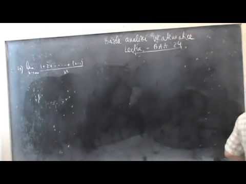 Lectia BAM 40 - Limita de sir cu ingrala definita