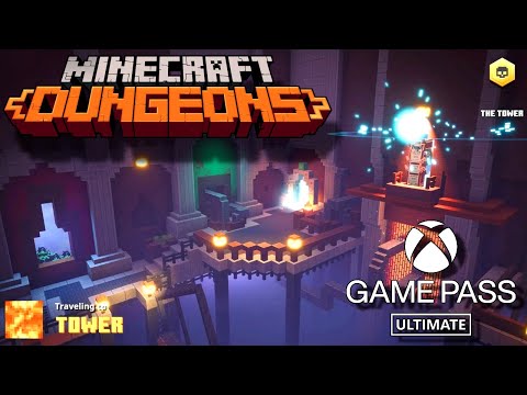 Unleashing Chaos in Minecraft Dungeons Tower! Watch now!