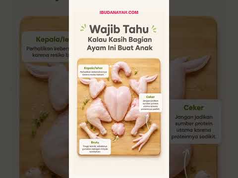 Wajib Tahu! Ini yang Harus Diperhatikan Kalau Kasih Bagian Ayam Ini ke Anak #ibudanayah
