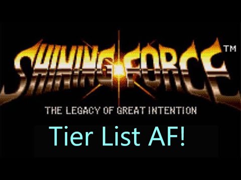 Shining Force 1: Party Members Tier List