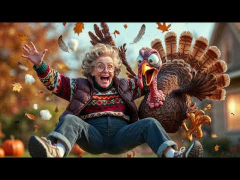 🎶 Grandma Got Run Over by a Turkey  | Funny Thanksgiving Country Song 🦃😂