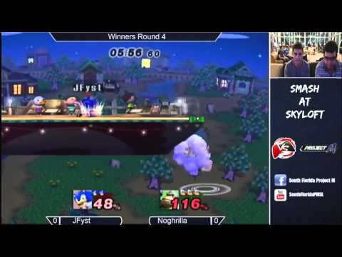 Smash @ Skyloft 8/28 - Winners Round 4 - Noghrilla (Donkey Kong) vs Jfyst (Sonic)