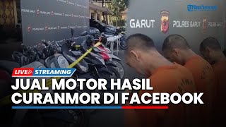 LIVE: Polres Garut Ungkap Kasus Curanmor Jual Motor Hasil Curian di Media Sosial