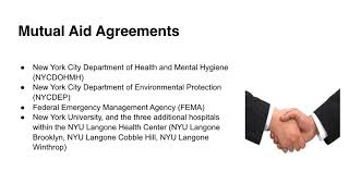 NYU Langone Tisch Hospital disaster plan