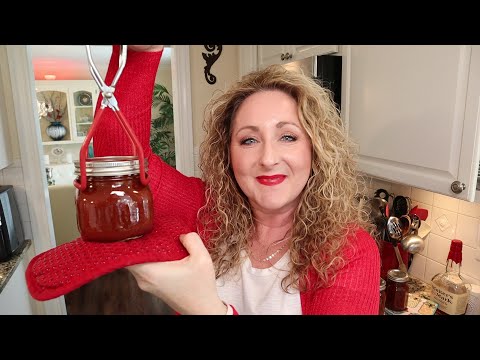 Canning Bourbon BBQ Sauce ~ Sweet Spicy Smokey  BBQ Sauce ~ Water Bath or Steam Canning