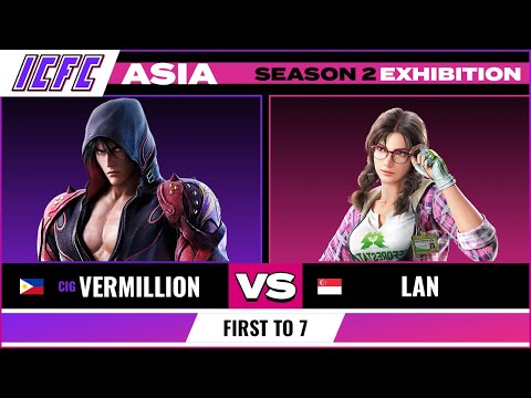 Vermillion(Jin) vs Lan (Julia) FT7 - ICFC ASIA: Season 2 Exhibition