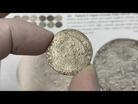 Zygmunt II August, Trojak Wilno 1562 - SZEROKI