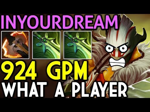InYourDream Dota 2 [Juggernaut] Top-1 SEA | 924 GPM What a Player