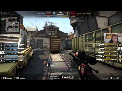 Team Kinguin vs. Space Soldiers