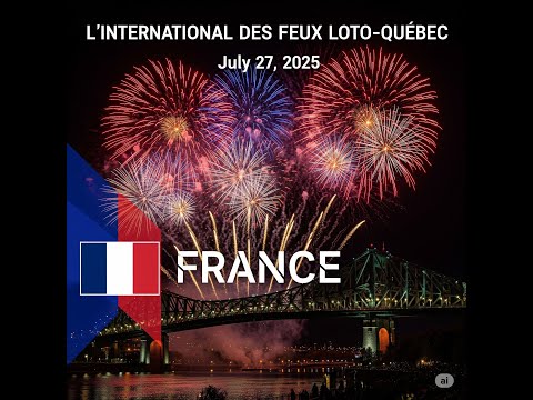 Montreal Fireworks 2025: France's Spectacular Show! 🇫🇷 L'International des Feux Loto-Québec