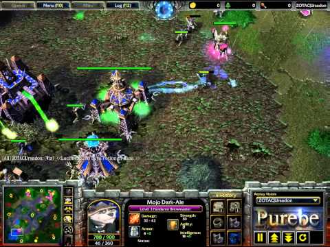 The War Cast - Lucifer (UD) vs eQuAleX (HU) - WC3 #2