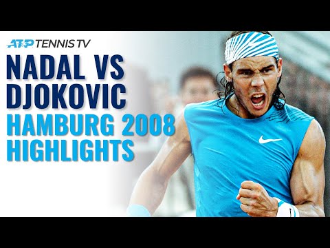 Rafa Nadal vs Novak Djokovic BRILLIANT Hamburg 2008 Semi-Final! | Classic Tennis Highlights