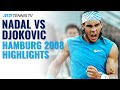 Rafa Nadal vs Novak Djokovic BRILLIANT Hamburg 2008 Semi-Final! | Classic Tennis Highlights