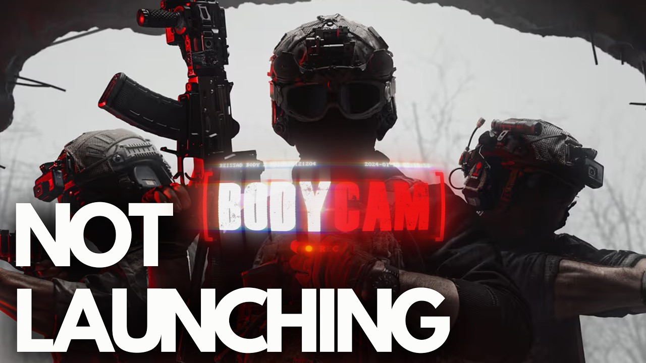 Bodycam Not Launching/Crashing/Freezing/Black Screen Steam PC FIX🎮🔥