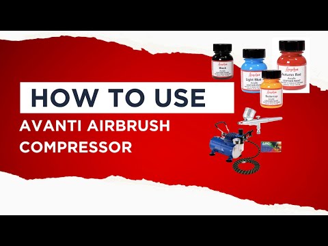 Avanti Airbrush Set Up & Operation