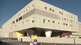 preview picture of video 'Mise en service du nouveau batiment du Centre Hospitalier d'Avignon'