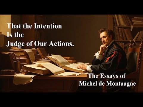 Video thumbnail for Essays of Michel de Montaigne (Chap. 1.7)