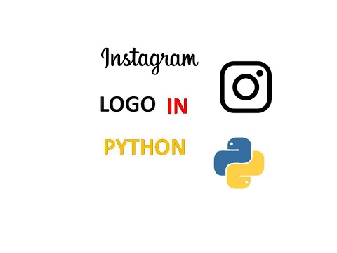 Instagram Logo In Python Python Art Smt Programming