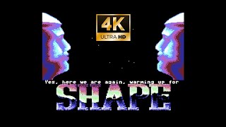C64 Demo - Warming Up [1991] by SHAPE