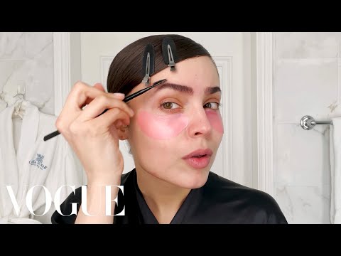 Purple Hearts's Sofia Carson's Soft-Glam Makeup Guide | Beauty Secrets | Vogue