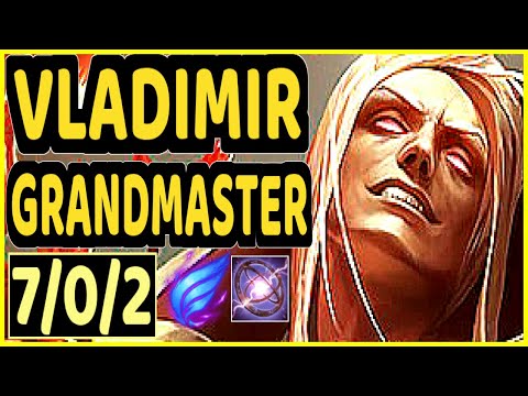 MAGIFELIX (VLADIMIR) - 7/0/2 KDA GAMEPLAY - EUW Ranked GRANDMASTER